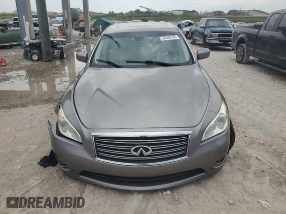 2011 Infiniti M with VIN JN1AY1AR7BM570737, listed as a Copart auction lot 50538705 with 93,801 mi miles and Non Repairable. Bid and sale history available at carsss.com. Image 5.