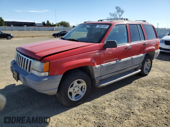 1998 Jeep Grand Cherokee Laredo with VIN 1J4GZ58S6WC370703, listed as a Copart auction lot 79691604 with 271,316 mi miles and Clean Title. Bid and sale history available at carsss.com. Image 1.