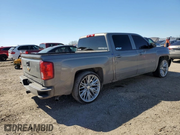 2017 Chevrolet Silverado 1500 LT with VIN 3GCPCREC9HG183564, listed as a Copart auction lot 47792265 with 0 mi miles and Salvage Title. Bid and sale history available at carsss.com. Image 3.
