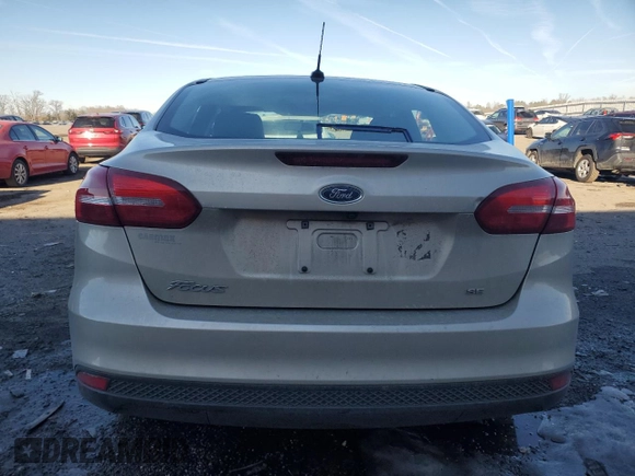 2018 Ford Focus SE with VIN 1FADP3F28JL221066, listed as a Copart auction lot 42778235 with 130,657 mi miles and Salvage Title. Bid and sale history available at carsss.com. Image 6.