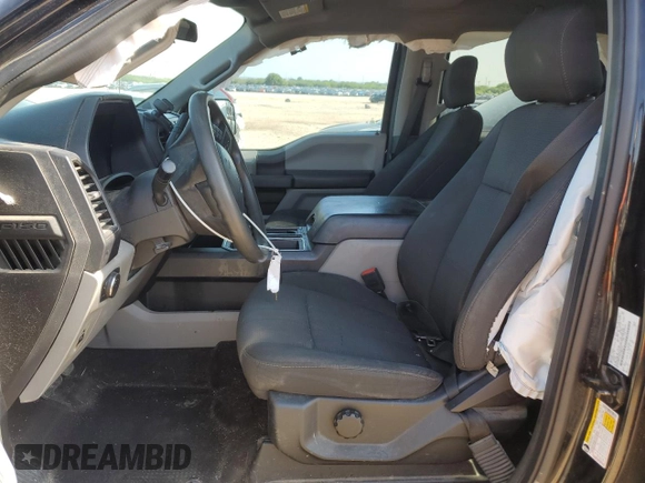 2020 Ford F-150 XL with VIN 1FTEW1CP6LKE24018, listed as a Copart auction lot 55812115 with 109,741 mi miles and Salvage title. Bid and sale history available at DreamBid. Image 7.