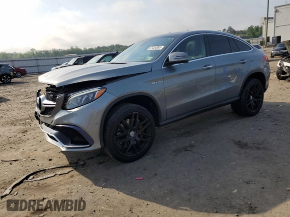 2016 Mercedes-Benz GLE 63 S AMG z VIN 4JGED7FBXGA012667, wystawiony jako Copart lot #57424895 z przebiegiem 94 245 mil mil oraz Szkoda całkowita • Salvage title. Historia ofert i sprzedaży dostępna na DreamBid. Obrazek 1.