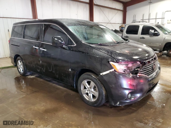 2013 Nissan Quest S with VIN JN8AE2KP8D9067950, listed as a Copart auction lot 88940045 with NaN miles and Salvage Title. Bid and sale history available at carsss.com. Image 4.