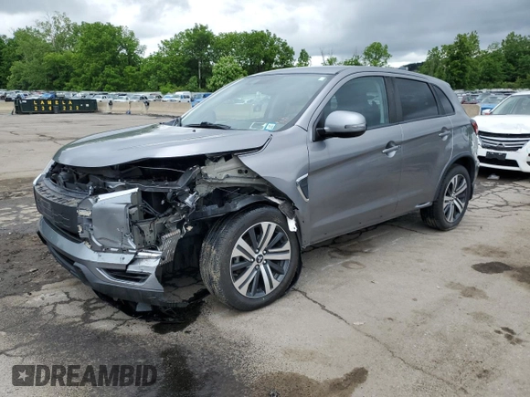 2020 Mitsubishi Outlander ES with VIN JA4AR3AU7LU013493, listed as a Copart auction lot 59749165 with 39,915 mi miles and Salvage title. Bid and sale history available at DreamBid. Image 1.