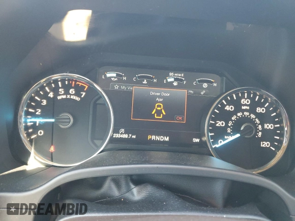 2020 Ford F-150 XL with VIN 1FTEW1C40LFA33154, listed as a Copart auction lot 48203345 with 233,489 mi miles and Clean Title. Bid and sale history available at carsss.com. Image 9.