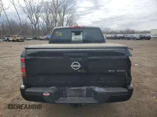 2022 Nissan Frontier SV with VIN 1N6ED1EKXNN688414, listed as a Copart auction lot 48594735 with 47,123 mi miles and Salvage title. Bid and sale history available at DreamBid. Image 6.