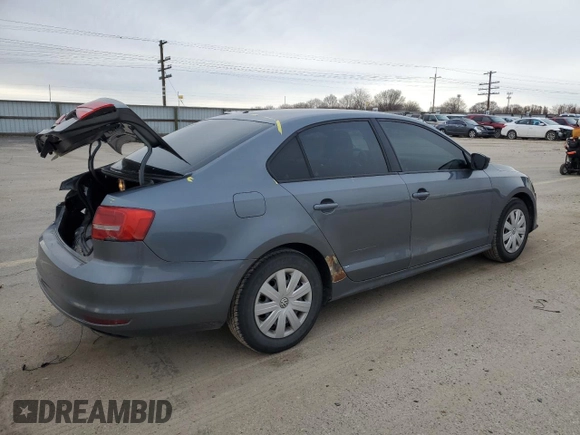 2015 Volkswagen Jetta S с VIN 3VW1K7AJ1FM269061, выставлен на аукционе Copart как лот 44226555 с пробегом 96 651 миль миль и Списание • Salvage title. История ставок и продаж доступна на DreamBid. Изображение 3.