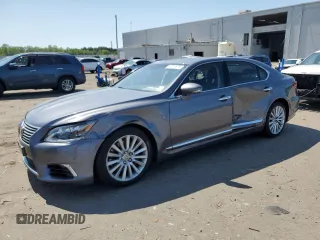 2014 Lexus LS 460 L с VIN JTHDL5EF7E5006793, выставлен на аукционе Copart как лот 61511675 с пробегом 86 883 миль миль и Списание • Salvage title. История ставок и продаж доступна на DreamBid. Изображение 1.