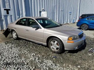 2000 Lincoln LS with VIN 1LNHM86S5YY871886, listed as a Copart auction lot 49457345 with Not Provided miles and Salvage Title. Bid and sale history available at carsss.com. Image 4.