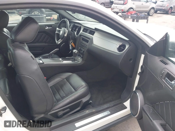 2012 Ford Mustang Premium with VIN 1ZVBP8AM6C5234877, listed as a IAAI auction lot 41911274 with 119,512 mi miles and . Bid and sale history available at DreamBid. Image 5.
