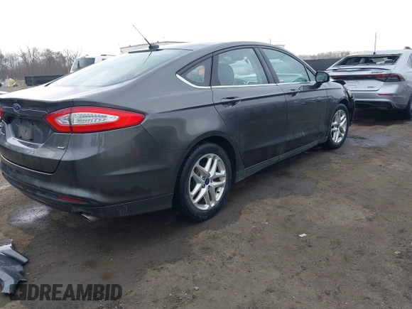2016 Ford Fusion SE with VIN 3FA6P0H79GR359113, listed as a IAAI auction lot 41661008 with 162,048 mi miles. Bid and sale history available at carsss.com. Image 4.
