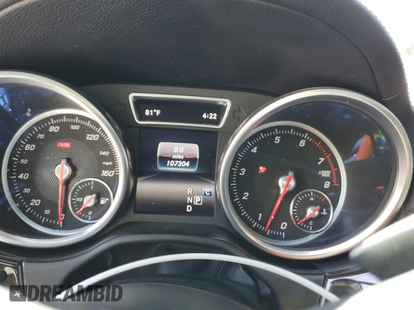 2017 Mercedes-Benz GLS 450 z VIN 4JGDF6EEXHA854678, wystawiony jako Copart lot #58337425 z przebiegiem 107 304 mil mil oraz Szkoda całkowita • Salvage title. Historia ofert i sprzedaży dostępna na DreamBid. Obrazek 9.