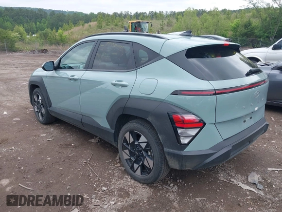 2024 Hyundai Kona SEL with VIN KM8HB3AB3RU129060, listed as a IAAI auction lot 42119922 with 34,334 mi miles. Bid and sale history available at carsss.com. Image 3.