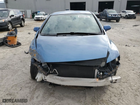 2008 Honda Civic Sdn LX with VIN 1HGFA165X8L046365, listed as a Copart auction lot 42053145 with 239,590 mi miles and Salvage Title. Bid and sale history available at carsss.com. Image 5.