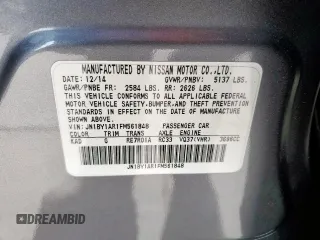 2015 Infiniti Q70 z VIN JN1BY1AR1FM561848, wystawiony jako Copart lot #56432875 z przebiegiem 145 158 mil mil oraz Szkody całkowita. Historia ofert i sprzedaży dostępna na DreamBid. Obrazek 12.