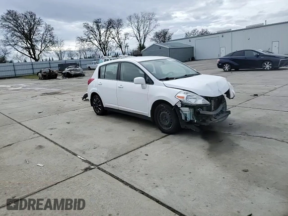 2007 Nissan Versa 1.8 S with VIN 3N1BC13E17L434652, listed as a Copart auction lot 43623295 with 109,793 mi miles and Salvage Title. Bid and sale history available at carsss.com. Image 10.