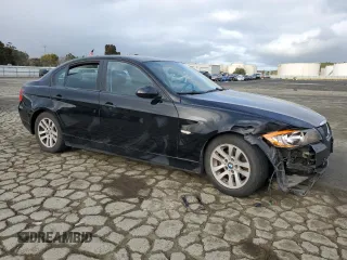 2007 BMW 3 Series 328i with VIN WBAVA37507NL12948, listed as a Copart auction lot 50275915 with 357,156 mi miles and Salvage title. Bid and sale history available at DreamBid. Image 4.