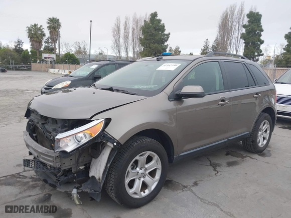 2014 Ford Edge SEL with VIN 2FMDK3JC4EBB56601, listed as a IAAI auction lot 41947350 with 88,058 mi miles. Bid and sale history available at carsss.com. Image 6.
