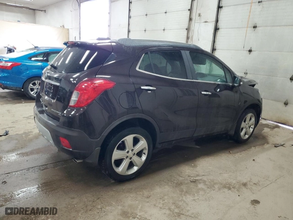 2016 Buick Encore Convenience with VIN KL4CJFSB5GB552047, listed as a Copart auction lot 43067965 with 75,439 mi miles and Salvage Title. Bid and sale history available at carsss.com. Image 3.