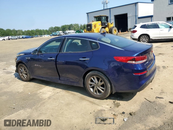 2019 Kia Optima LX with VIN 5XXGT4L31KG312705, listed as a Copart auction lot 59276645 with 17,774 mi miles and Salvage title. Bid and sale history available at DreamBid. Image 2.