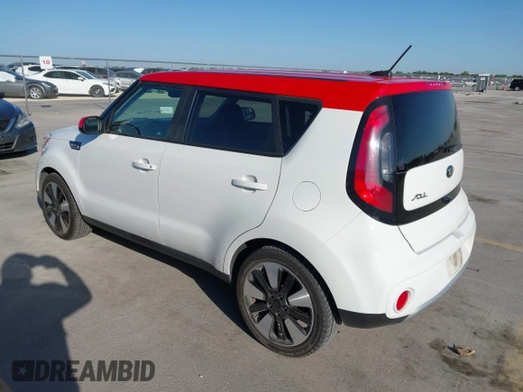 2017 Kia Soul + with VIN KNDJP3A54H7443184, listed as a IAAI auction lot 41994163 with 163,655 mi miles. Bid and sale history available at carsss.com. Image 3.