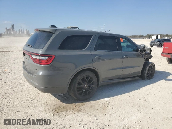 2020 Dodge Durango GT Plus with VIN 1C4RDHDG2LC204660, listed as a Copart auction lot 47302425 with Not Provided miles and Salvage Title. Bid and sale history available at carsss.com. Image 3.