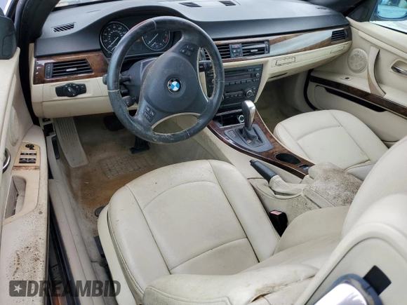2008 BMW 3 Series 328i with VIN WBAWL13578PX20023, listed as a Copart auction lot 52322035 with 134,758 mi miles and Salvage title. Bid and sale history available at DreamBid. Image 8.