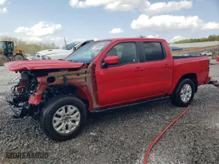 2023 Nissan Frontier PRO-4X with VIN 1N6ED1EK6PN634675, listed as a Copart auction lot 50540935 with 37,033 mi miles and Salvage Title. Bid and sale history available at carsss.com. Image 1.