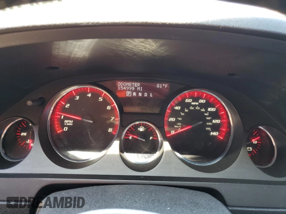2012 GMC Acadia SLE z VIN 1GKKRPED3CJ407705, wystawiony jako Copart lot #55154165 z przebiegiem 154 999 mil mil oraz Szkoda całkowita • Salvage title. Historia ofert i sprzedaży dostępna na DreamBid. Obrazek 9.