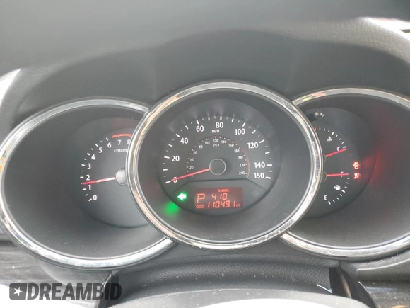 2012 Kia Sorento LX with VIN 5XYKT4A12CG211648, listed as a Copart auction lot 45023025 with 110,491 mi miles and Salvage Title. Bid and sale history available at DreamBid. Image 9.