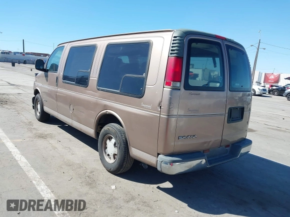 1999 GMC Savana Cargo Van YF7 with VIN 1GDFG15M6X1153246, listed as a IAAI auction lot 41820843 with 258,522 mi miles. Bid and sale history available at carsss.com. Image 3.