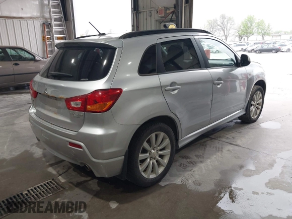 2011 Mitsubishi Outlander Sport SE with VIN JA4AR4AU8BZ001294, listed as a IAAI auction lot 42068445 with 152,718 mi miles. Bid and sale history available at carsss.com. Image 4.