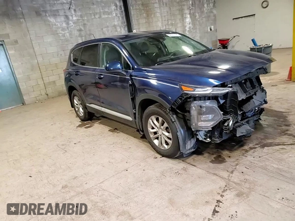 2020 Hyundai Santa Fe SE with VIN 5NMS2CAD4LH180349, listed as a Copart auction lot 50379195 with 34,746 mi miles and Salvage Title. Bid and sale history available at carsss.com. Image 15.