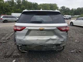2018 Chevrolet Traverse Premier with VIN 1GNERKKW7JJ114802, listed as a Copart auction lot 69092174 with 97,276 mi miles and Salvage Title. Bid and sale history available at carsss.com. Image 6.