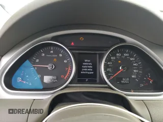 2013 Audi Q7 Premium Plus with VIN WA1LGAFE3DD016008, listed as a Copart auction lot 60279605 with 99,266 mi miles and Salvage title. Bid and sale history available at DreamBid. Image 9.