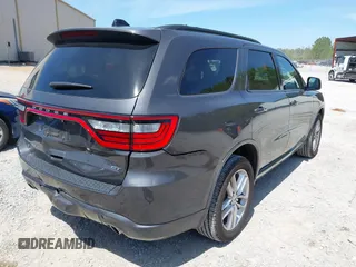 2024 Dodge Durango GT with VIN 1C4RDJDG3RC152939, listed as a IAAI auction lot 41861714 with 21,571 mi miles and . Bid and sale history available at DreamBid. Image 4.