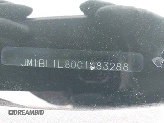 2012 Mazda 3 i Touring with VIN JM1BL1L80C1683288, listed as a IAAI auction lot 41913558 with 206,794 mi miles and . Bid and sale history available at DreamBid. Image 9.