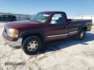 1999 GMC New Sierra 1500 SLE with VIN 1GTEK14TXXE533674, listed as a Copart auction lot 83788244 with 188,751 mi miles and Salvage Title. Bid and sale history available at carsss.com. Image 1.