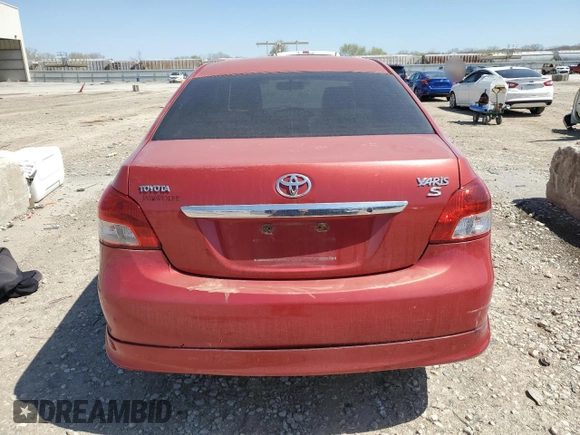 2008 Toyota Yaris with VIN JTDBT923081195311, listed as a Copart auction lot 52156235 with 249,982 mi miles and Salvage Title. Bid and sale history available at carsss.com. Image 6.