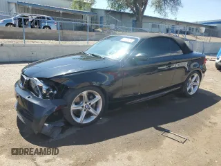 2008 BMW 1 Series 135i with VIN WBAUN93588VE94119, listed as a Copart auction lot 60331995 with 58,128 mi miles and Salvage title. Bid and sale history available at DreamBid. Image 1.