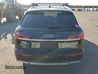 2023 Audi Q5 Premium with VIN WA1ABAFY0P2180588, listed as a Copart auction lot 45296975 with 24,530 mi miles and Salvage Title. Bid and sale history available at carsss.com. Image 6.