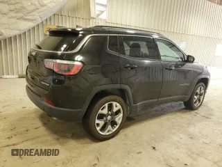 2018 Jeep Compass Limited with VIN 3C4NJDCBXJT399754, listed as a Copart auction lot 52698695 with 99,960 mi miles and Clean Title. Bid and sale history available at DreamBid. Image 3.
