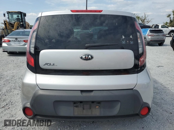 2016 Kia Soul with VIN KNDJN2A29G7840023, listed as a Copart auction lot 53456735 with 356,141 mi miles and Non Repairable. Bid and sale history available at carsss.com. Image 6.