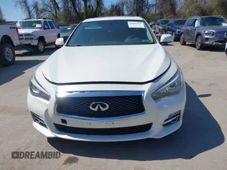 2017 Infiniti Q50 3.0t Premium with VIN JN1EV7AR5HM837945, listed as a IAAI auction lot 42001047 with 108,075 mi miles. Bid and sale history available at carsss.com. Image 12.
