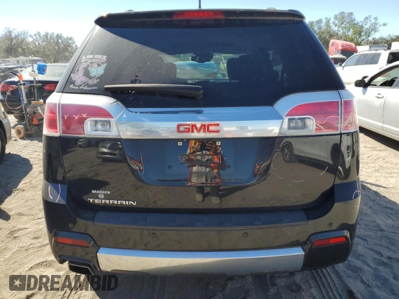 2015 GMC Terrain Denali with VIN 2GKALUEK0F6161918, listed as a Copart auction lot 81574114 with 61,354 mi miles and Salvage Title. Bid and sale history available at carsss.com. Image 6.