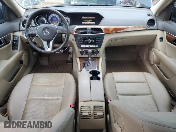 2012 Mercedes-Benz C-Class C 300 Sport with VIN WDDGF8BB7CR207078, listed as a Copart auction lot 60086764 with 173,263 mi miles and Salvage Title. Bid and sale history available at carsss.com. Image 8.