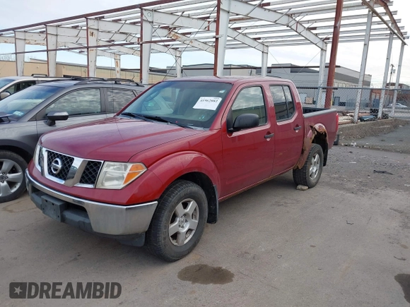 2008 Nissan Frontier SE with VIN 1N6AD07W28C404153, listed as a IAAI auction lot 41962882 with 155,915 mi miles and . Bid and sale history available at DreamBid. Image 17.