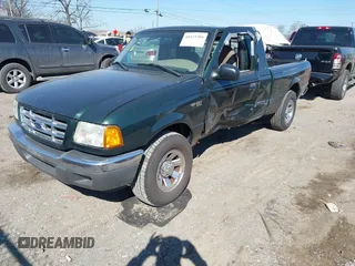 2002 Ford Ranger XLT Appearance with VIN 1FTYR44E82PA79434, listed as a IAAI auction lot 41623304 with 107,143 mi miles. Bid and sale history available at carsss.com. Image 2.