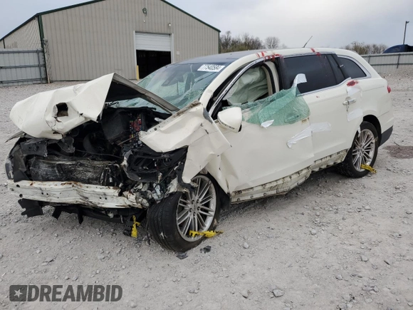 2013 Lincoln MKT EcoBoost with VIN 2LMHJ5AT8DBL56304, listed as a Copart auction lot 77540584 with Not Provided miles and Salvage Title. Bid and sale history available at carsss.com. Image 1.