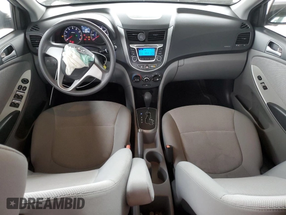 2014 Hyundai Accent GLS with VIN KMHCT4AE8EU643620, listed as a Copart auction lot 53852525 with 90,279 mi miles and Salvage Title. Bid and sale history available at carsss.com. Image 8.